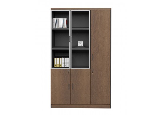 ΝΤΟΥΛΑΠΑ - ΒΙΒΛΙΟΘΗΚΗ 5ΦΥΛΛΗ ΔΕΞΙΑ ΚΑΡΥΔΙ ΔΡΥΣ - ΜΑΥΡΗ