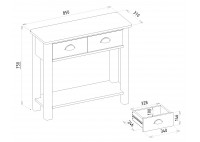 ΚΟΝΣΟΛΑ ΑΠΟΧΡΩΣΗ ΛΕΥΚΗ - ΦΥΣΙΚΟ ATLANTIK