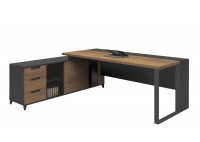 ΓΡΑΦΕΙΟ ΓΩΝΙΑ ΑΝΑΣΤΡΕΨΙΜΗ ΑΠΟΧΡΩΣΗ ΚΑΡΥΔΙ ΔΡΥΣ - ΜΑΥΡΟ