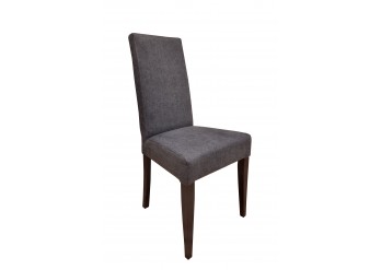 ΚΑΡΕΚΛΑ ΞΥΛΙΝΗ ΟΞΙΑ WENGE ΜΕ ΥΦΑΣΜΑ ΣΚΟΥΡΟ ΓΚΡΙ