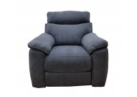 ΠΟΛΥΘΡΟΝΑ ΑΝΑΚΛΙΝΟΜΕΝΗ RELAX ΥΦΑΣΜΑ ΣΚΟΥΡΟ ΓΚΡΙ