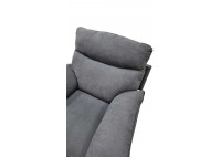 ΠΟΛΥΘΡΟΝΑ ΑΝΑΚΛΙΝΟΜΕΝΗ RELAX ΥΦΑΣΜΑ ΣΚΟΥΡΟ ΓΚΡΙ