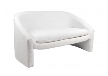 ΚΑΝΑΠΕΣ 2ΘΕΣΙΟΣ ΥΦΑΣΜΑ TEDDY ΑΣΠΡΟ