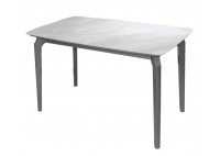 ΤΡΑΠΕΖΙ ΞΥΛΙΝΟ ΓΚΡΙ ΜΕ ΕΠΙΦΑΝΕΙΑ SINTERED STONE WHITE MARBLE