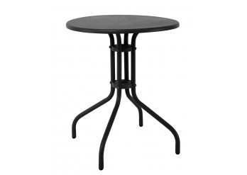 ΤΡΑΠΕΖΙ ΜΕΤΑΛΛΙΚΟ ΜΑΥΡΟ