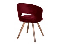 ΚΑΡΕΚΛΑ ΞΥΛΙΝΗ ΟΞΙΑ ΑΝΟΙΧΤΟ ΚΑΡΥΔΙ ΜΕ ΥΦΑΣΜΑ ΜΠΟΡΝΤΟ