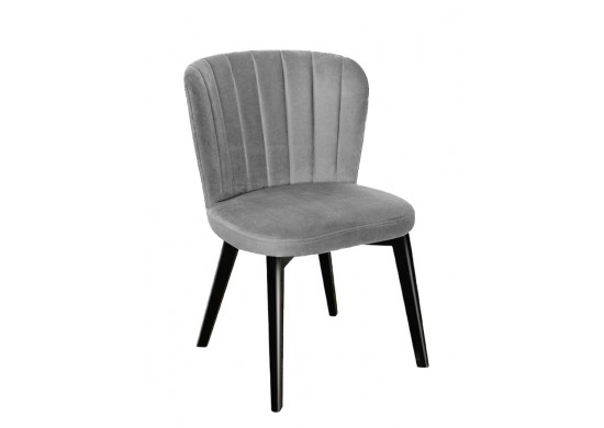 ΚΑΡΕΚΛΑ ΞΥΛΙΝΗ ΜΑΥΡΗ ΛΑΚΑ ΜΕ ΥΦΑΣΜΑ ΓΚΡΙ