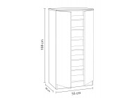 ΠΑΠΟΥΤΣΟΘΗΚΗ ΜΕ 2 ΠΟΡΤΕΣ SONOMA