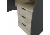 ΓΡΑΦΕΙΟ ΔΡΥΣ ALASKA - ΑΝΘΡΑΚΙ