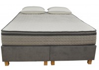 ΥΠΟΣΤΡΩΜΑ ΚΡΕΒΑΤΙΟΥ ΥΦΑΣΜΑ ΓΚΡΙ ΓΙΑ ΣΤΡΩΜΑ 180Χ200