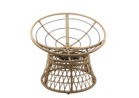 ΠΟΛΥΘΡΟΝΑ ΠΕΡΙΣΤΡΕΦΟΜΕΝΗ WICKER ΦΥΣΙΚΟ