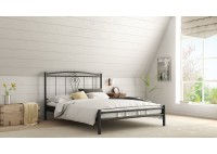 ΚΡΕΒΑΤΙ ΜΕΤΑΛΛΙΚΟ ΜΑΥΡΟ