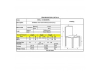 ΚΑΡΕΚΛΑ ΥΦΑΣΜΑ ΓΚΡΙ ΜΕ ΠΟΔΙΑ ΚΑΡΥΔΙ