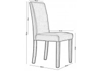 ΚΑΡΕΚΛΑ ΥΦΑΣΜΑ ΓΚΡΙ ΜΕ ΠΟΔΙΑ ΚΑΡΥΔΙ