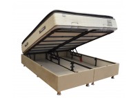 ΥΠΟΣΤΡΩΜΑ - ΒΑΣΗ ΚΡΕΒΑΤΙΟΥ ΜΕ ΑΠΟΘΗΚΕΥΤΙΚΟ ΧΩΡΟ ΥΦΑΣΜΑ ΜΠΕΖ ΓΙΑ ΣΤΡΩΜΑ 140Χ200