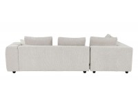 ΚΑΝΑΠΕΣ ΓΩΝΙΑ ΑΡΙΣΤΕΡΗ ΜΕ ΠΟΥΦ ΥΦΑΣΜΑ ΜΠΕΖ