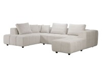 ΚΑΝΑΠΕΣ ΓΩΝΙΑ ΑΡΙΣΤΕΡΗ ΜΕ ΠΟΥΦ ΥΦΑΣΜΑ ΜΠΕΖ