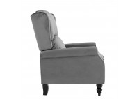 ΠΟΛΥΘΡΟΝΑ RELAX ΥΦΑΣΜΑ VELURE ΓΚΡΙ