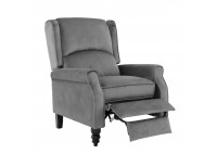 ΠΟΛΥΘΡΟΝΑ RELAX ΥΦΑΣΜΑ VELURE ΓΚΡΙ