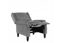 ΠΟΛΥΘΡΟΝΑ RELAX ΥΦΑΣΜΑ VELURE ΓΚΡΙ