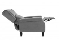 ΠΟΛΥΘΡΟΝΑ RELAX ΥΦΑΣΜΑ VELURE ΓΚΡΙ