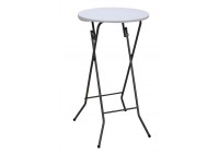 ΤΡΑΠΕΖΙ BAR CATERING ΠΤΥΣΣΟΜΕΝΟ ΛΕΥΚΟ