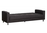 ΚΑΝΑΠΕΣ ΚΡΕΒΑΤΙ 3ΘΕΣΙΟΣ ΥΦΑΣΜΑ GREY