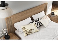 ΚΡΕΒΑΤΙ ΔΙΠΛΟ HONEY PALE OAK