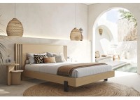 ΚΡΕΒΑΤΙ ΔΙΠΛΟ NATURAL OAK