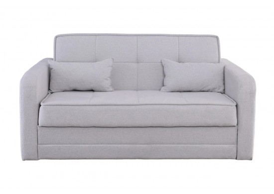 ΚΑΝΑΠΕΣ ΚΡΕΒΑΤΙ 2ΘΕΣΙΟΣ ΥΦΑΣΜΑ ΑΝΟΙΧΤΟ ΓΚΡΙ