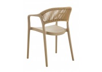 ΠΟΛΥΘΡΟΝΑ TORTORA ΡΡ - UV - ROPE WICKER ΦΥΣΙΚΟ