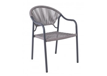 ΠΟΛΥΘΡΟΝΑ ΜΕΤΑΛΛΙΚΗ ΑΝΘΡΑΚΙ - WICKER ΓΚΡΙ