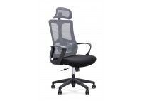 ΠΟΛΥΘΡΟΝΑ ΓΡΑΦΕΙΟΥ ΥΦΑΣΜΑ ΓΚΡΙ MESH