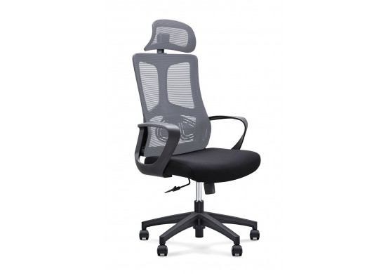 ΠΟΛΥΘΡΟΝΑ ΓΡΑΦΕΙΟΥ ΥΦΑΣΜΑ ΓΚΡΙ MESH