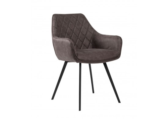 ΠΟΛΥΘΡΟΝΑ ΜΕΤΑΛΛΙΚΗ ΜΑΥΡΗ - ΥΦΑΣΜΑ ΓΚΡΙ