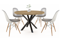 ΤΡΑΠΕΖΙ ΡΟΤΟΝΤΑ ΑΠΟΧΡΩΣΗ ELVEZIA ROVERE