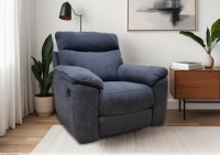 ΠΟΛΥΘΡΟΝΑ ΑΝΑΚΛΙΝΟΜΕΝΗ RELAX ΥΦΑΣΜΑ ΣΚΟΥΡΟ ΓΚΡΙ