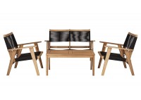 ΠΟΛΥΘΡΟΝΑ ΦΥΣΙΚΟ ΞΥΛΟ ΑΚΑΚΙΑ - ROPE WICKER ΜΑΥΡΟ