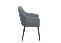 ΠΟΛΥΘΡΟΝΑ ΜΕΤΑΛΛΙΚΗ ΜΑΥΡΗ - ΥΦΑΣΜΑ ΓΚΡΙ