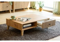 ΤΡΑΠΕΖΑΚΙ ΣΑΛΟΝΙΟΥ ΑΠΟΧΡΩΣΗ ARTISAN OAK