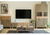 ΤΡΑΠΕΖΑΚΙ ΣΑΛΟΝΙΟΥ ΑΠΟΧΡΩΣΗ ARTISAN OAK