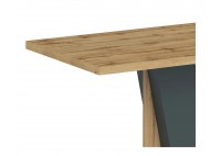 ΤΡΑΠΕΖΙ ΑΠΟΧΡΩΣΗ WOTAN OAK - ΑΝΘΡΑΚΙ