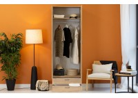 ΝΤΟΥΛΑΠΑ 2ΦΥΛΛΗ ΑΝΟΙΓΟΜΕΝΗ SONOMA OAK ΜΕ 2 ΣΥΡΤΑΡΙΑ