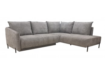 ΚΑΝΑΠΕΣ ΓΩΝΙΑ ΔΕΞΙΑ ΜΕ ΑΠΟΘΗΚΕΥΤΙΚΟ ΧΩΡΟ ΥΦΑΣΜΑ ΓΚΡΙ