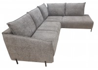 ΚΑΝΑΠΕΣ ΓΩΝΙΑ ΔΕΞΙΑ ΜΕ ΑΠΟΘΗΚΕΥΤΙΚΟ ΧΩΡΟ ΥΦΑΣΜΑ ΓΚΡΙ