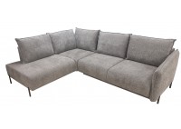 ΚΑΝΑΠΕΣ ΚΡΕΒΑΤΙ ΓΩΝΙΑ ΑΡΙΣΤΕΡΗ ΜΕ ΑΠΟΘΗΚΕΥΤΙΚΟ ΧΩΡΟ ΥΦΑΣΜΑ ΓΚΡΙ