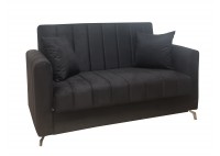 ΚΑΝΑΠΕΣ 2ΘΕΣΙΟΣ ΜΕ ΑΠΟΘΗΚΕΥΤΙΚΟ ΧΩΡΟ ΥΦΑΣΜΑ ΜΑΥΡΟ