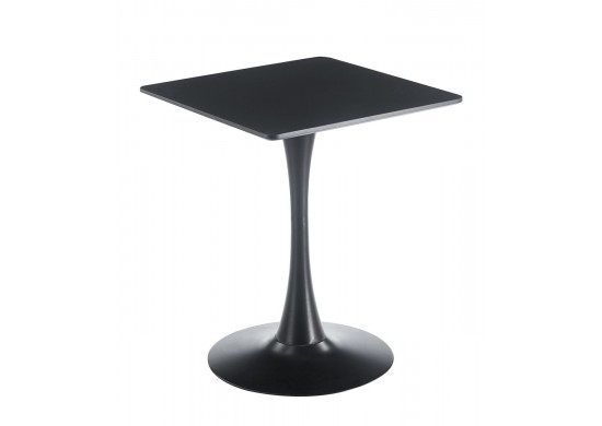 ΤΡΑΠΕΖΙ MDF ΜΑΥΡΟ ΜΕ ΜΕΤΑΛΛΙΚΗ ΒΑΣΗ ΜΑΥΡΗ