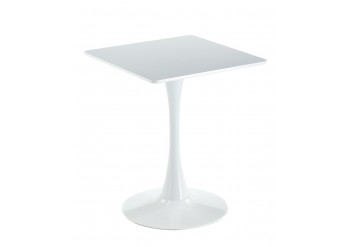 ΤΡΑΠΕΖΙ MDF ΑΣΠΡΟ ΜΕ ΜΕΤΑΛΛΙΚΗ ΒΑΣΗ ΑΣΠΡΗ