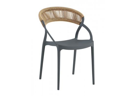 ΠΟΛΥΘΡΟΝΑ ΠΟΛΥΠΡΟΠΥΛΕΝΙΟΥ ΑΝΘΡΑΚΙ - ROPE WICKER ΦΥΣΙΚΟ